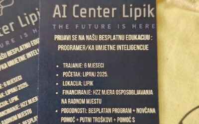 Predstavljanje besplatne edukacije Programer/ka umjetne inteligencije