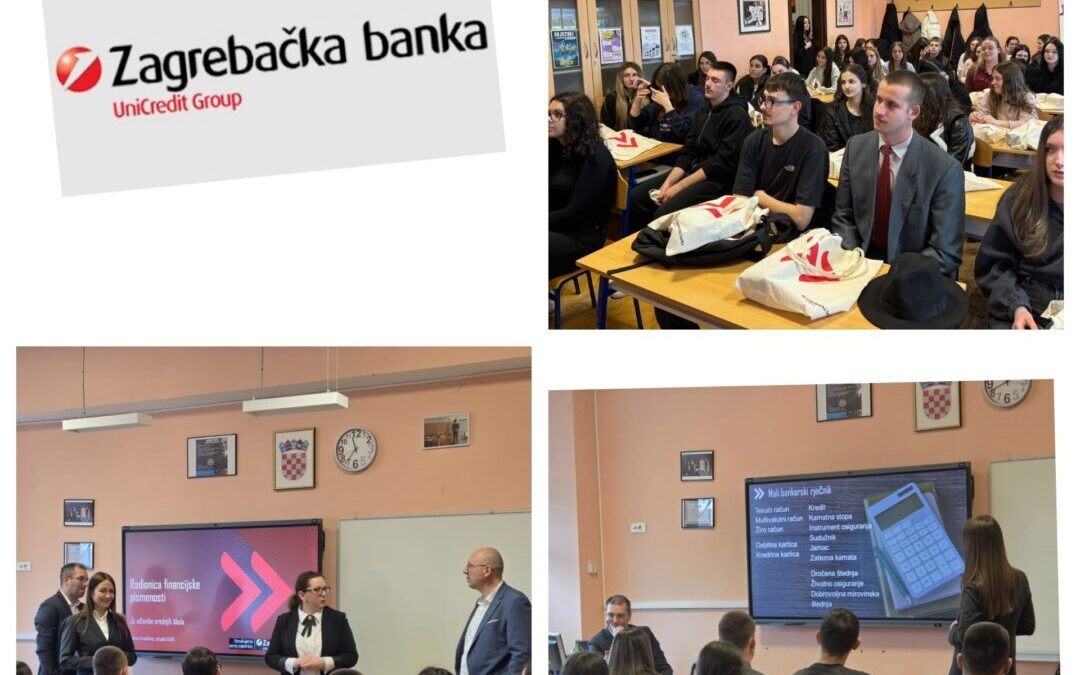 Svjetski i Europski tjedan novca – predavanje Zagrebačke banke i Zagrebačke burze