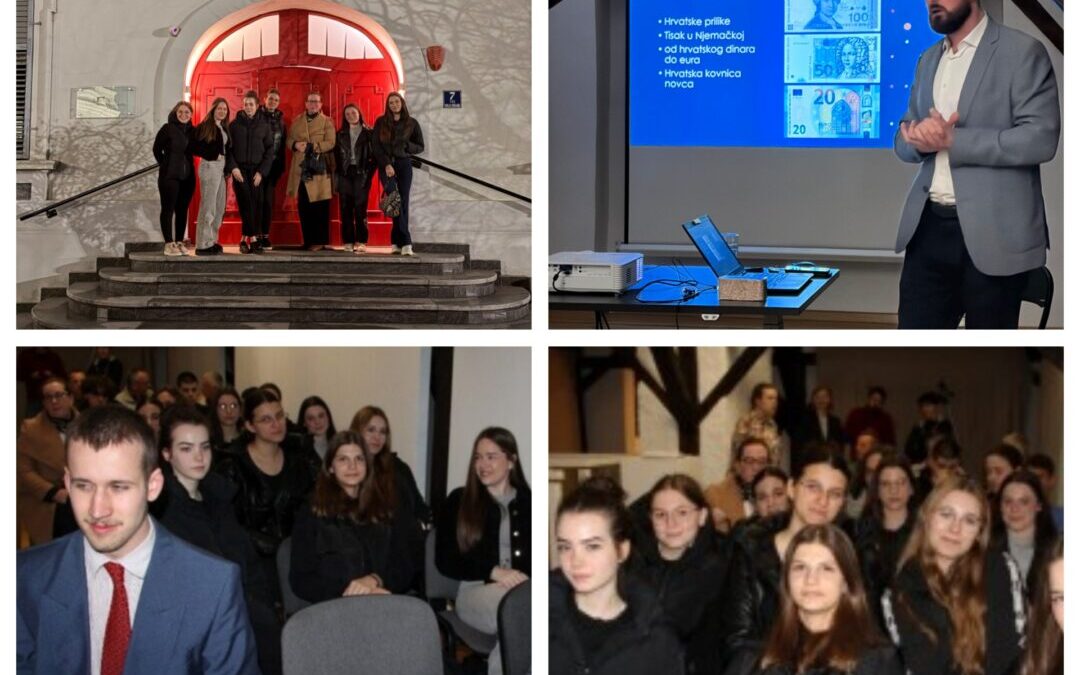 PREDAVANJE „OD KOVANICE DO DIGITALNOG ZAPISA: POVIJEST NOVCA I FINANCIJSKA PISMENOST DANAS“ 