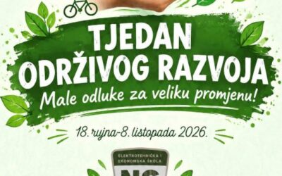 Tjedan održivog razvoja u Elektrotehničkoj i ekonomskoj školi Nova Gradiška